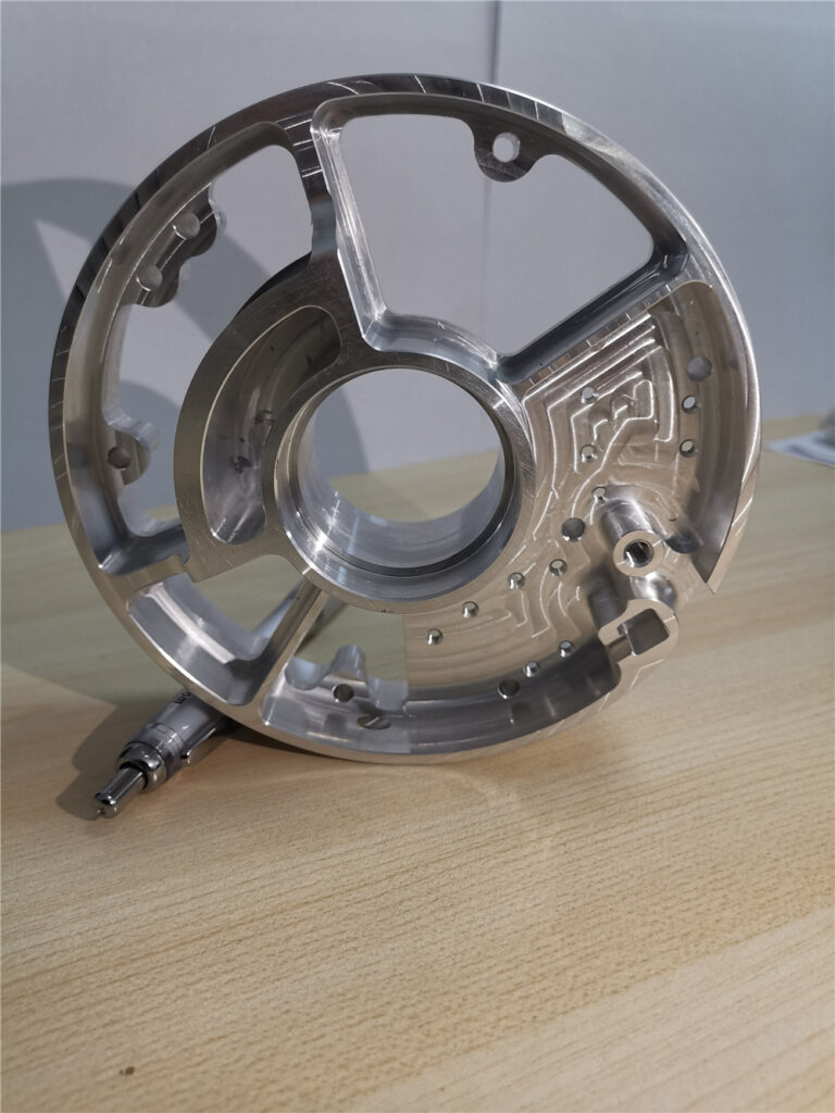 CNC machining robotics aluminum joint